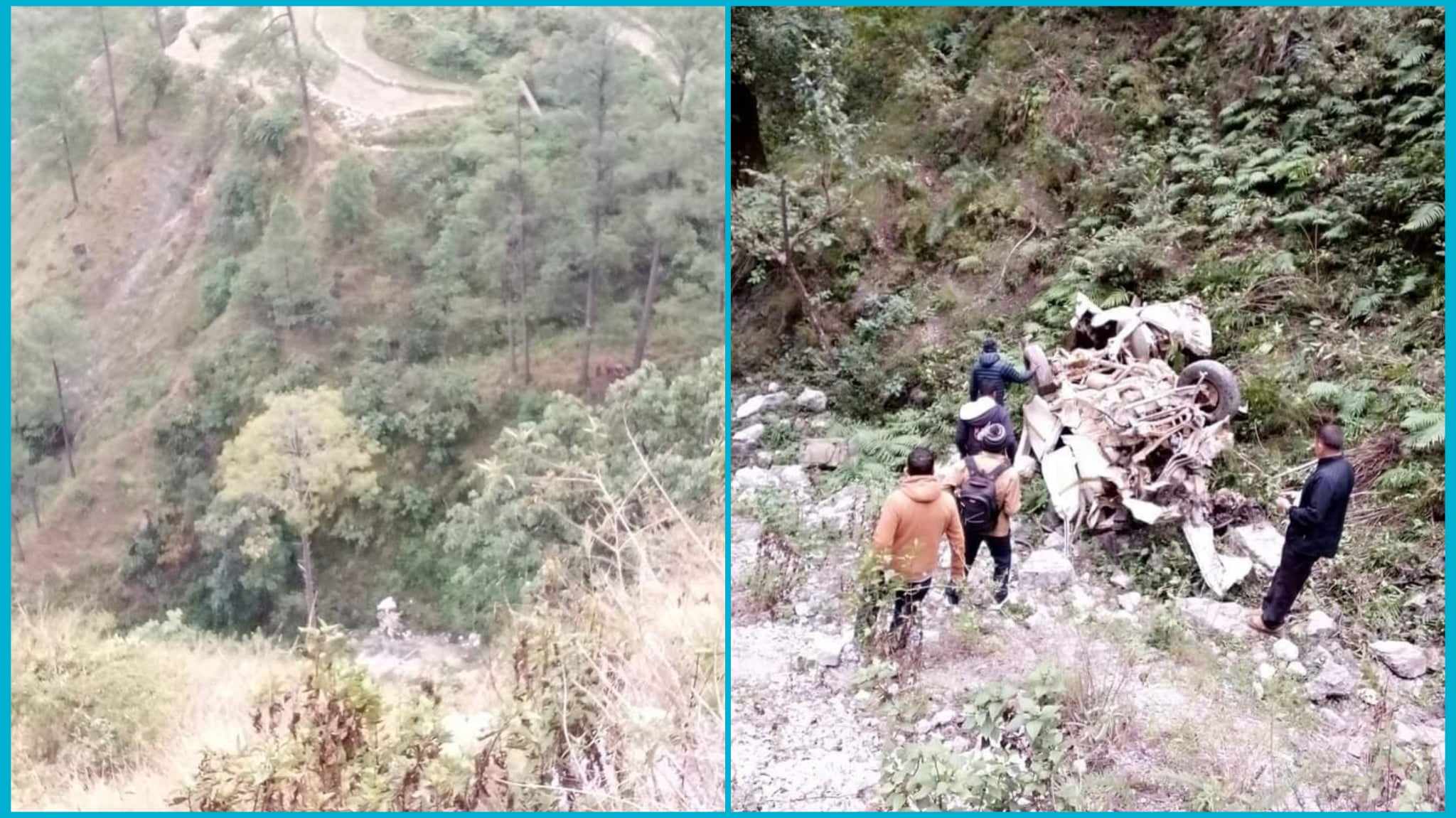 बैतडीको सिगासमा जिप दुर्घटना 